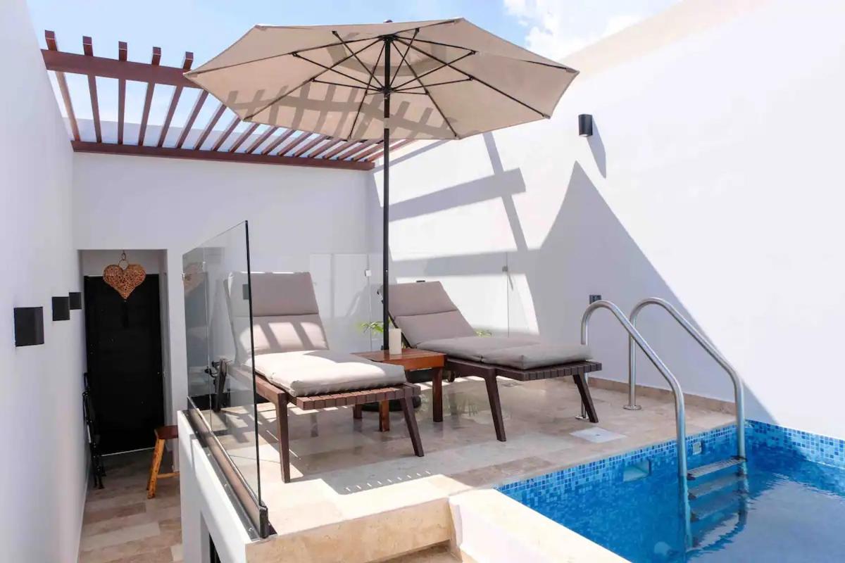 Stayon5A.Av.Penthouse With Privatepool Freeparking Плая дел Кармен Екстериор снимка